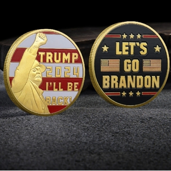 New 2024 Commemorative Coin Let's Be Brandon - Picture 1 of 4
